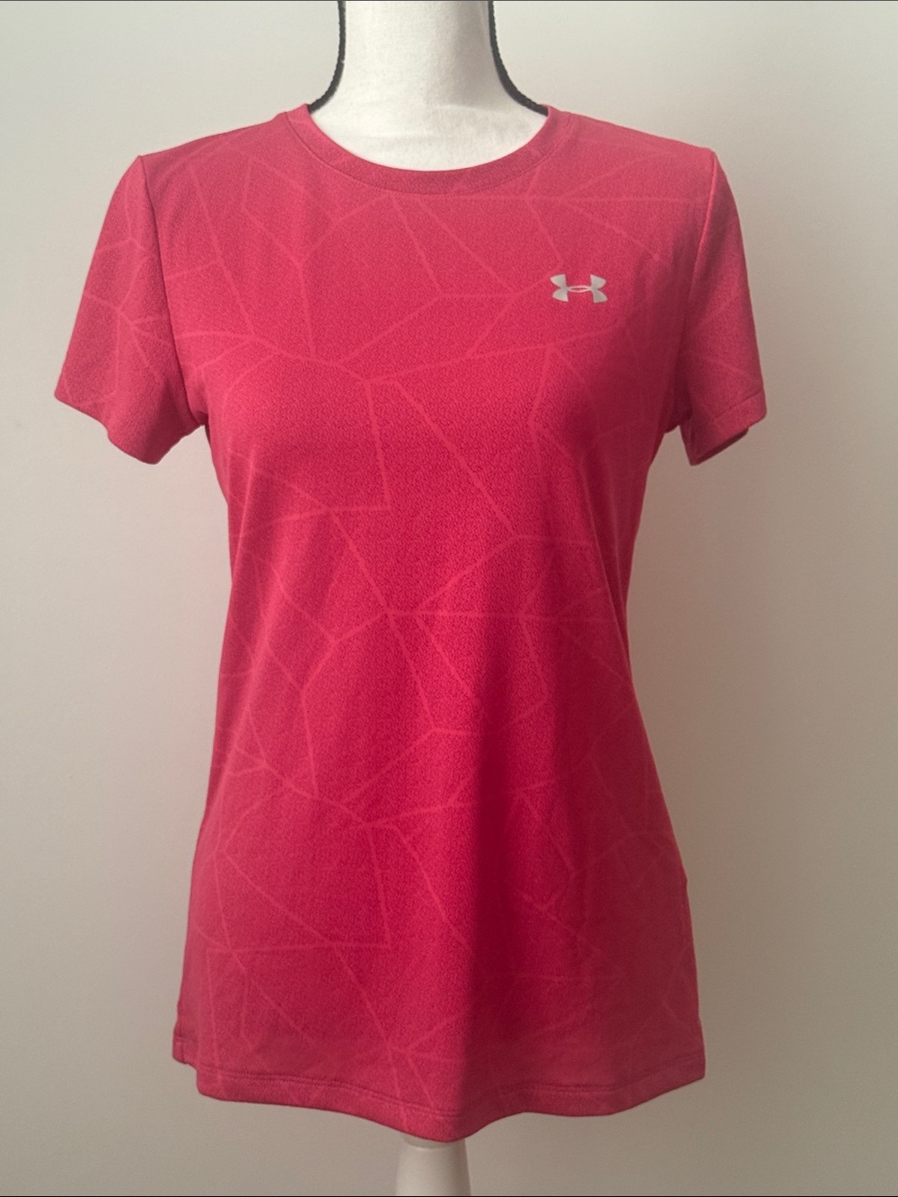 Under Armour Women's Rose Pink Short Sleeve Performance Tee